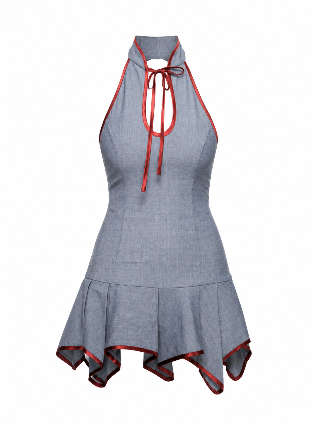 Open-Back Mini Dress – LUCA