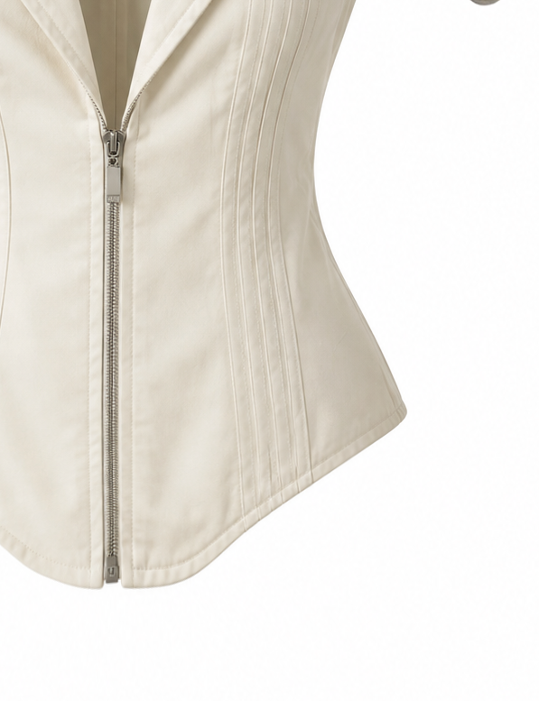 Zip Closure Ophelia Top
