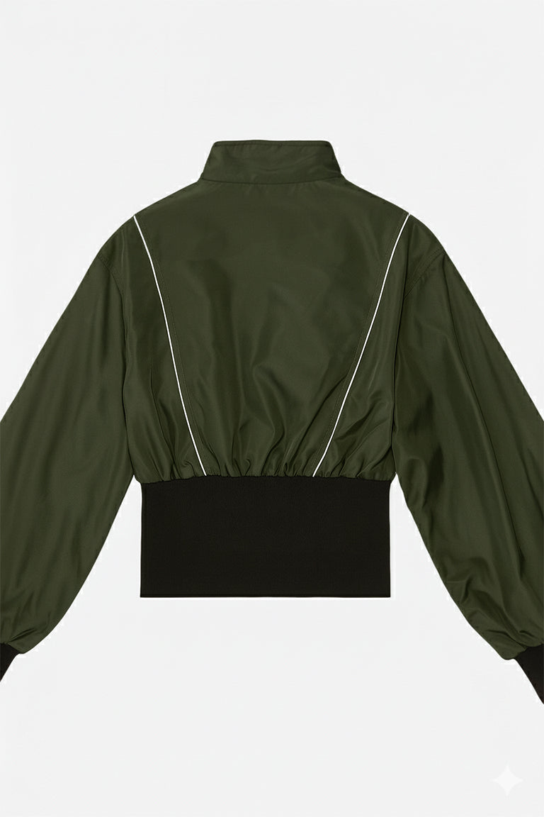 PANELLED PARACHUTE JACKET