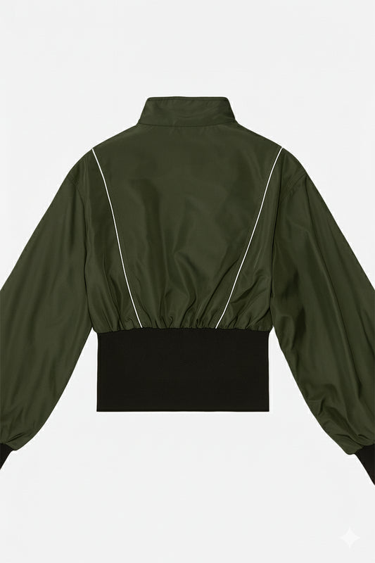 PANELLED PARACHUTE JACKET