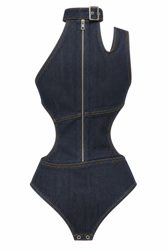 Kuşgözü Detaylı Bodysuit