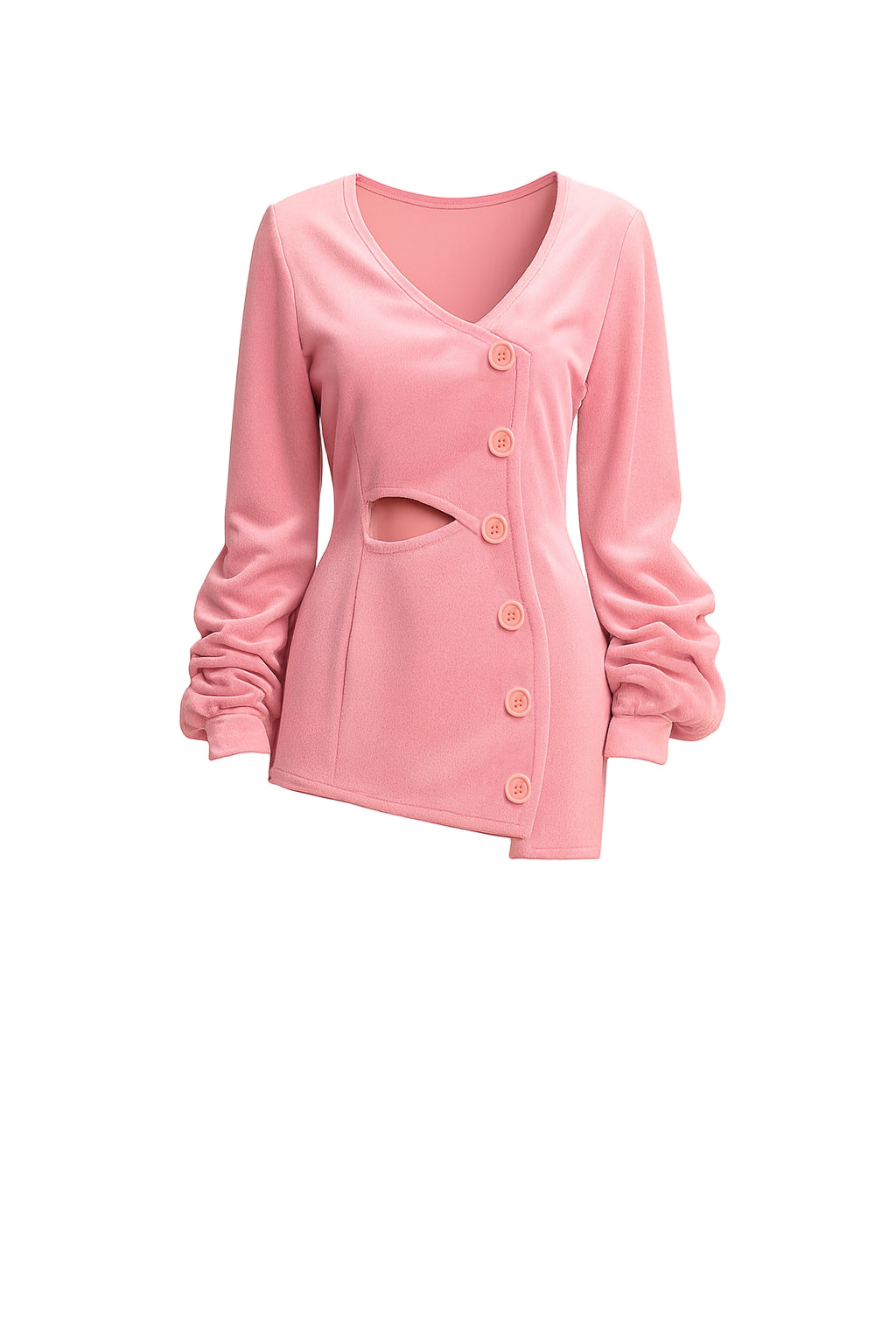 CUT-OUT DETAILED JACKET