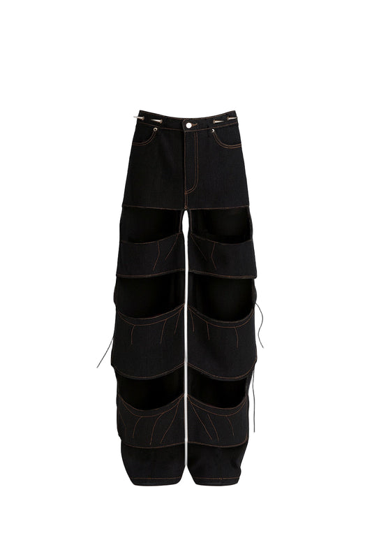 SPIKE BAGGY PANTALON