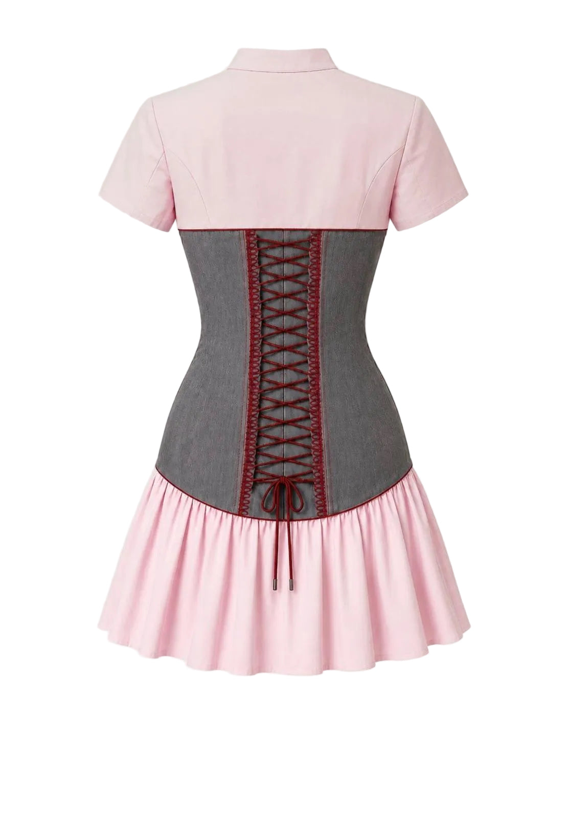 Chinese Knot Button Corset Dress