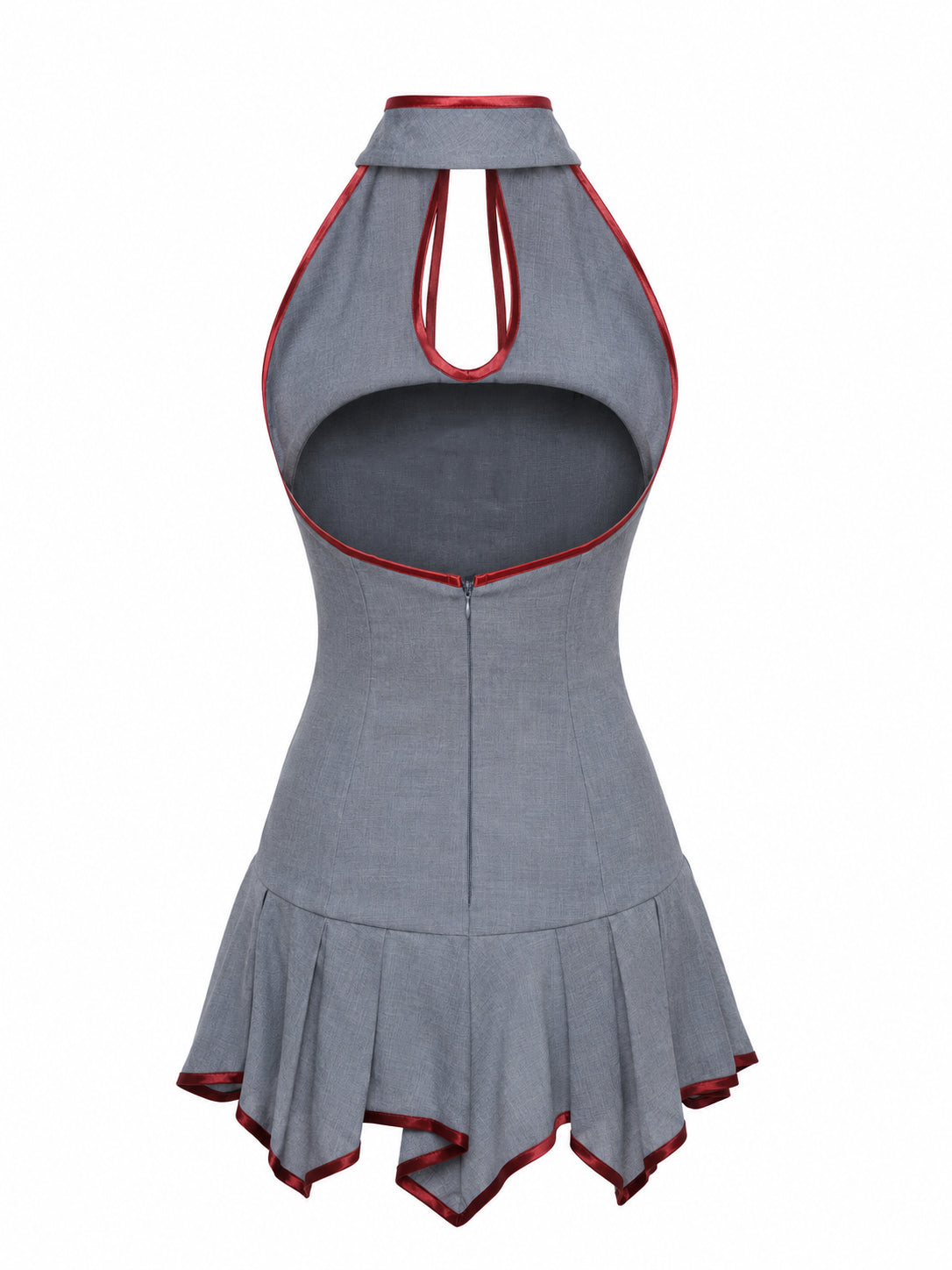 Open-Back Mini Dress