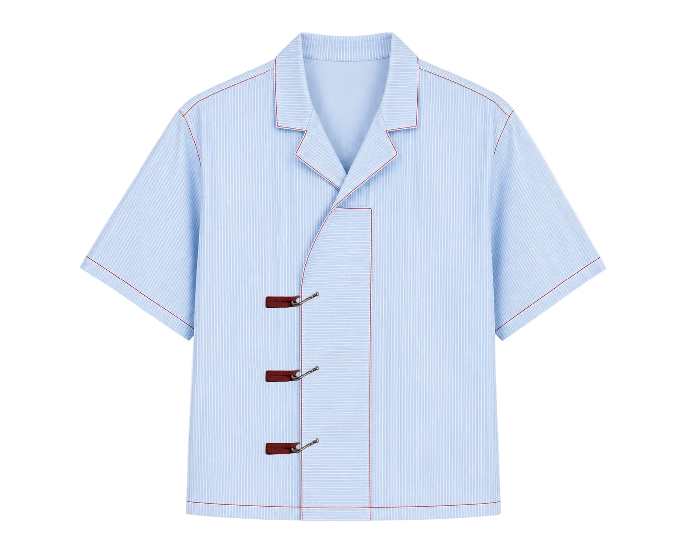 Oversized Hook Detail Shirt