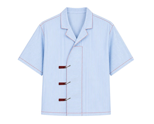 Oversized Hook Detail Shirt