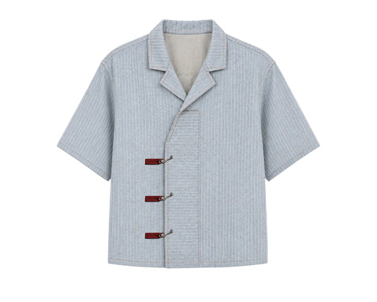 Oversized Hook Detail Shirt