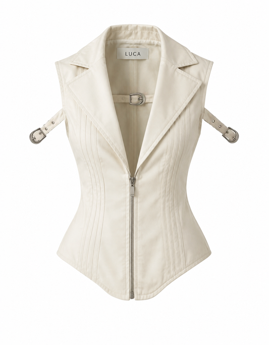 Zip Closure Ophelia Top