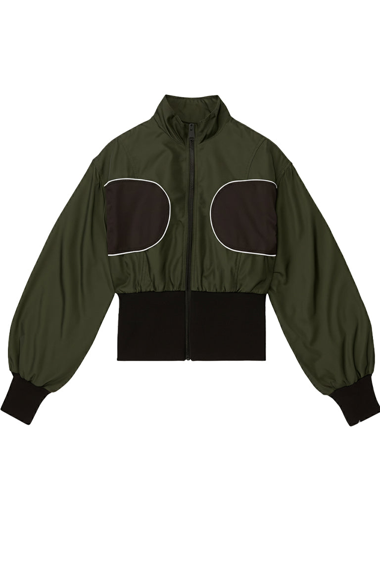 PANELLED PARACHUTE JACKET