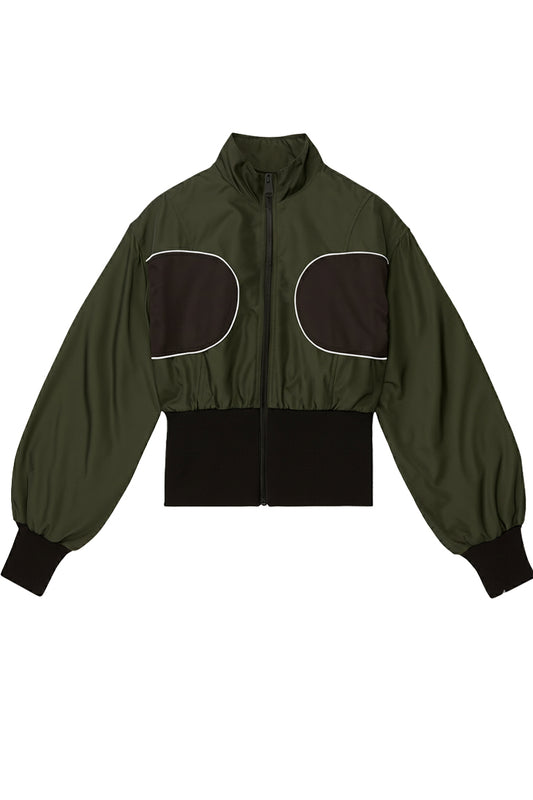 PANELLED PARACHUTE JACKET